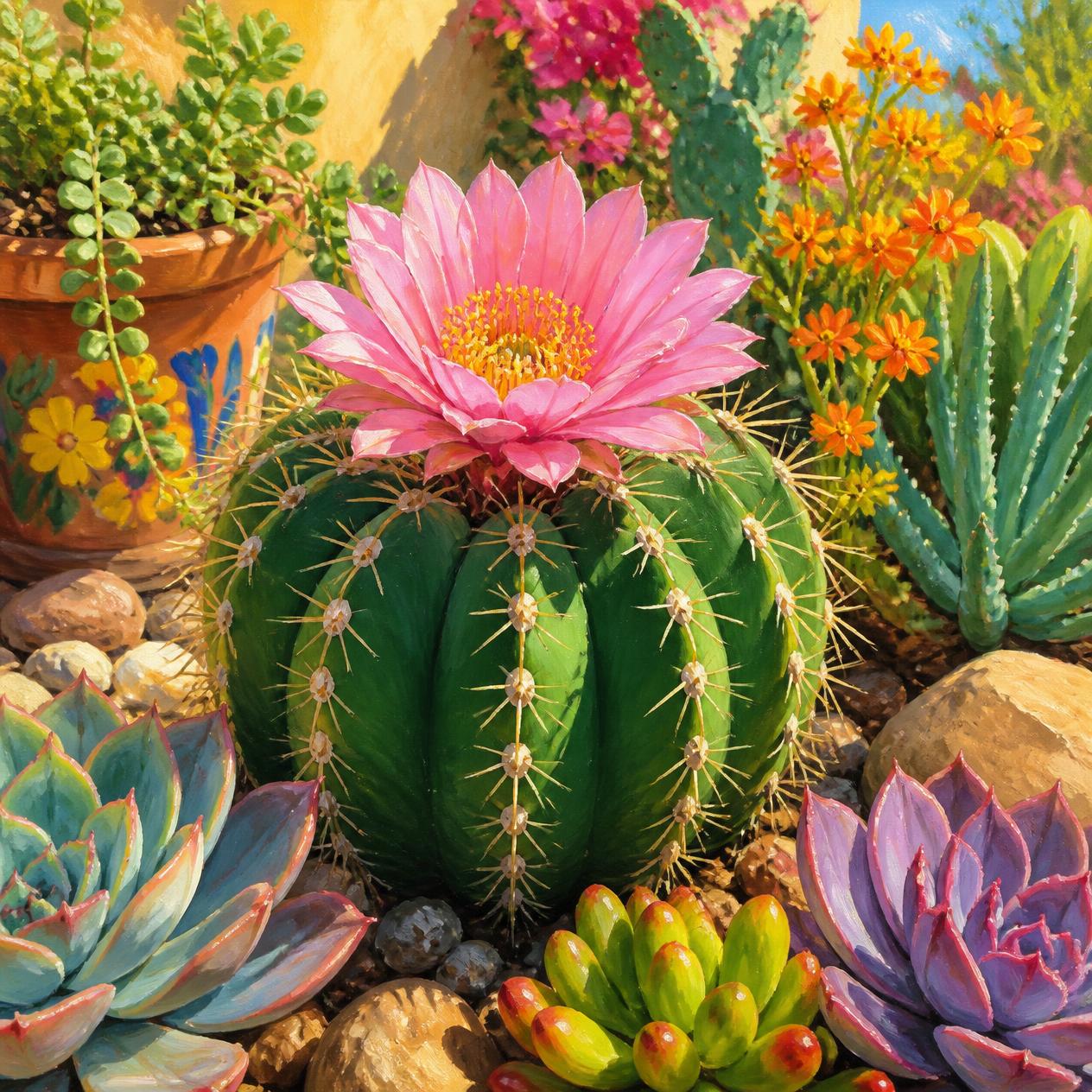 Baha Cactus Blossom
