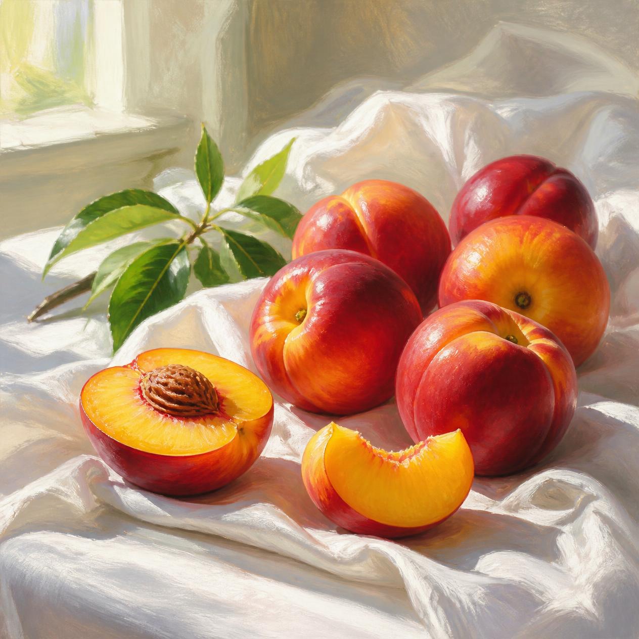 Cozy Linen & Nectarine